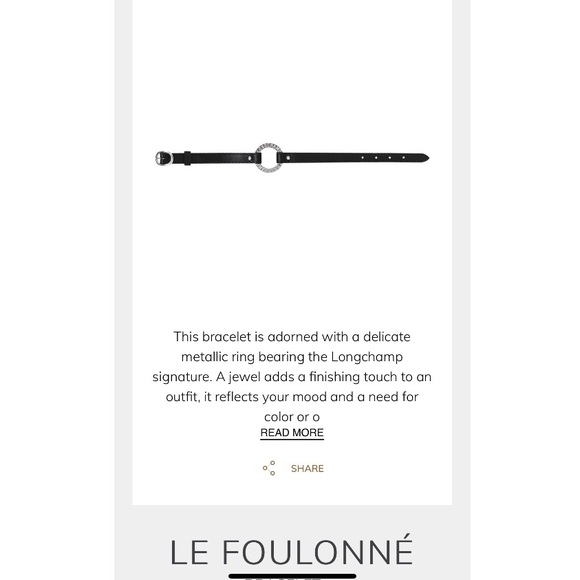 Longchamp LE FOULONNÉ BRACELET - Picture 4 of 4